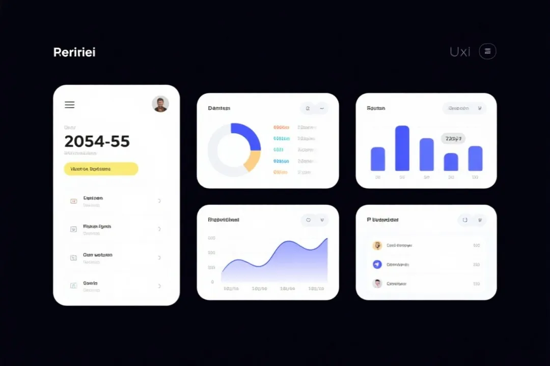 数据看板示意图